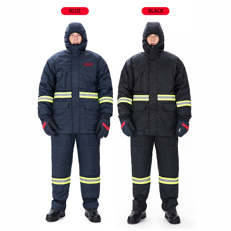 Custom Low Temperature Minus -18-30 Degree Cold Storage Mining Thermal Freezer Clothing Suits Cold Room Overcoat